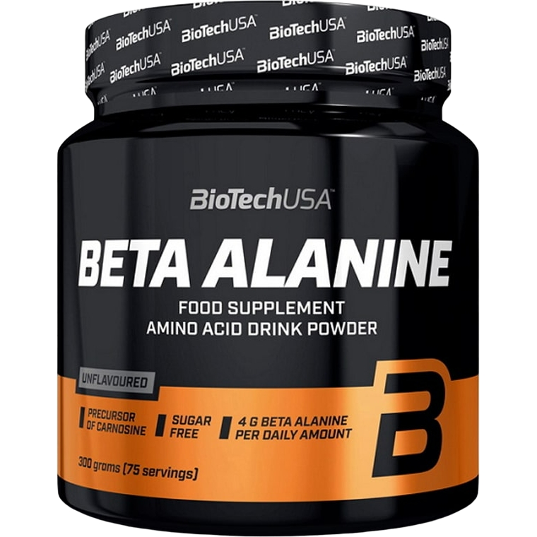 Предтреник BioTech Beta Alanine Powder 300 г - фото 1