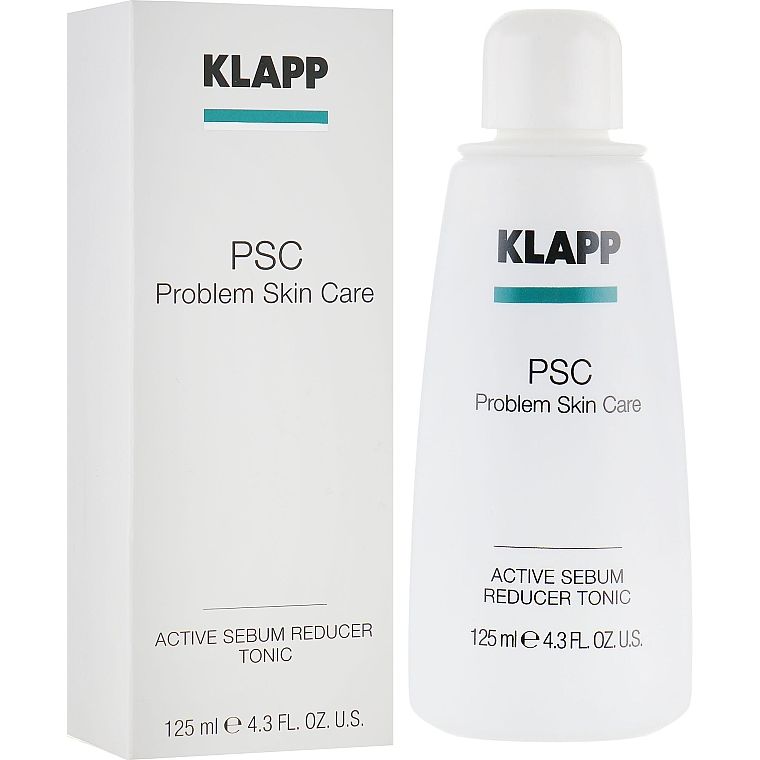 Тонік для обличчя Klapp PSC Active Sebum Reducer себум-регулятор 125 мл - фото 1