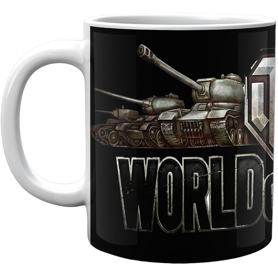 Кружка GeekLand World of Tanks Мир танков лого WT.02.001 - фото 1
