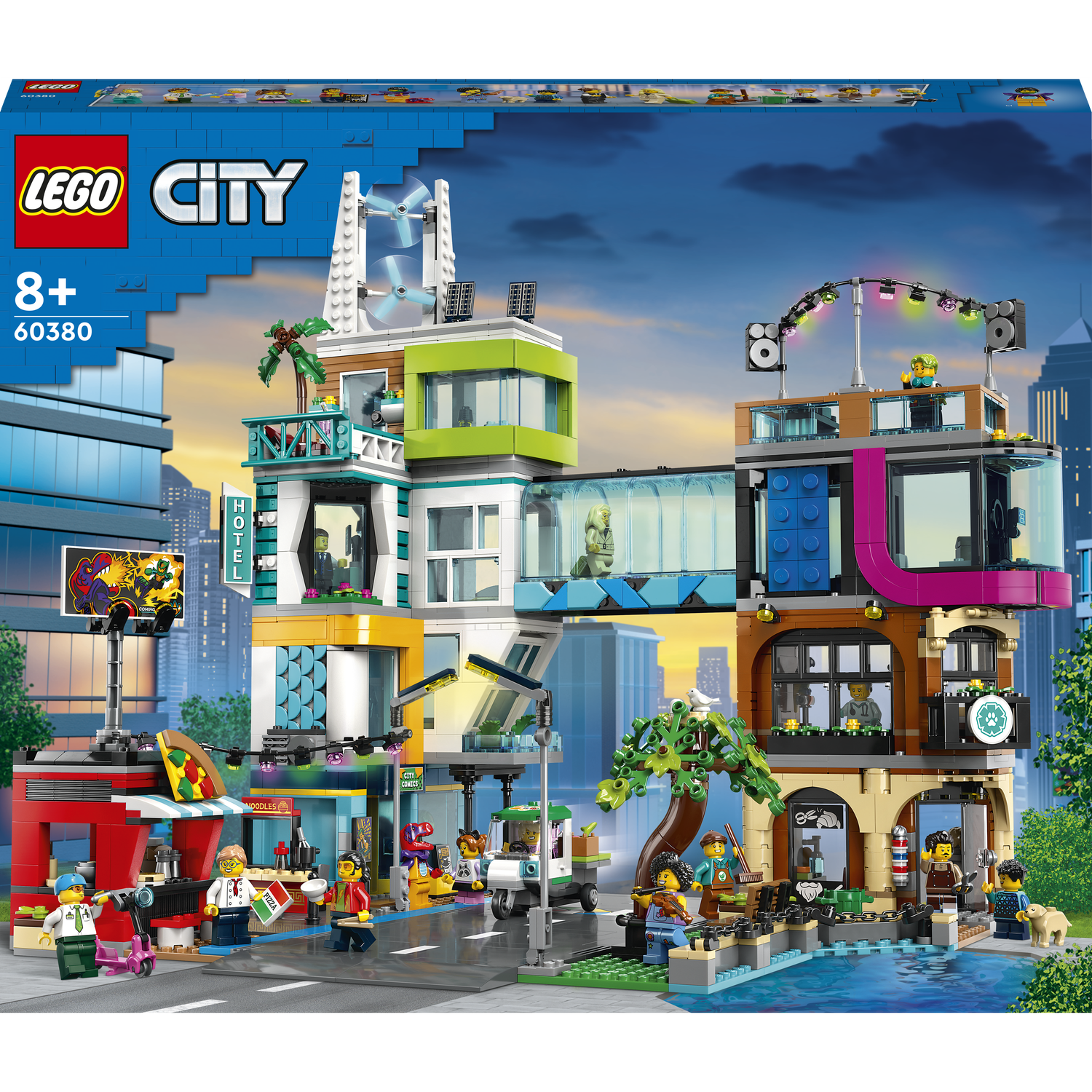 Конструктор LEGO City Центр міста, 2010 деталей (60380) - фото 1