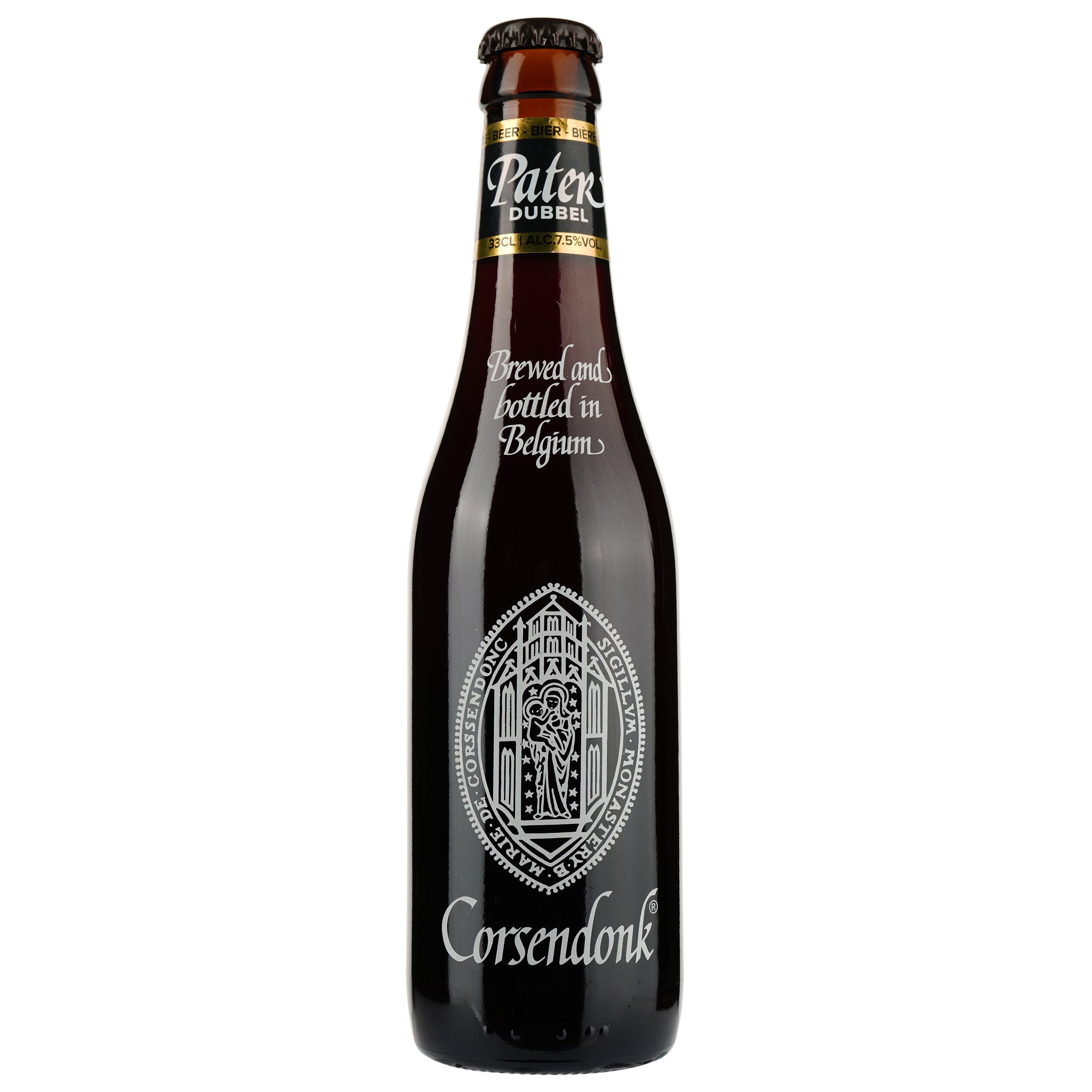 Пиво Corsendonk Pater темне, 6,5%, 0,33 л (450159) - фото 1