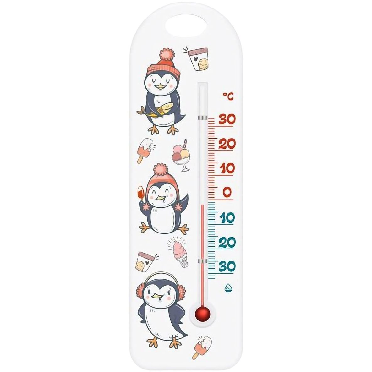 Термометр для холодильника Склоприлад ТБ-3-М1 Пінгвін-1 - фото 1