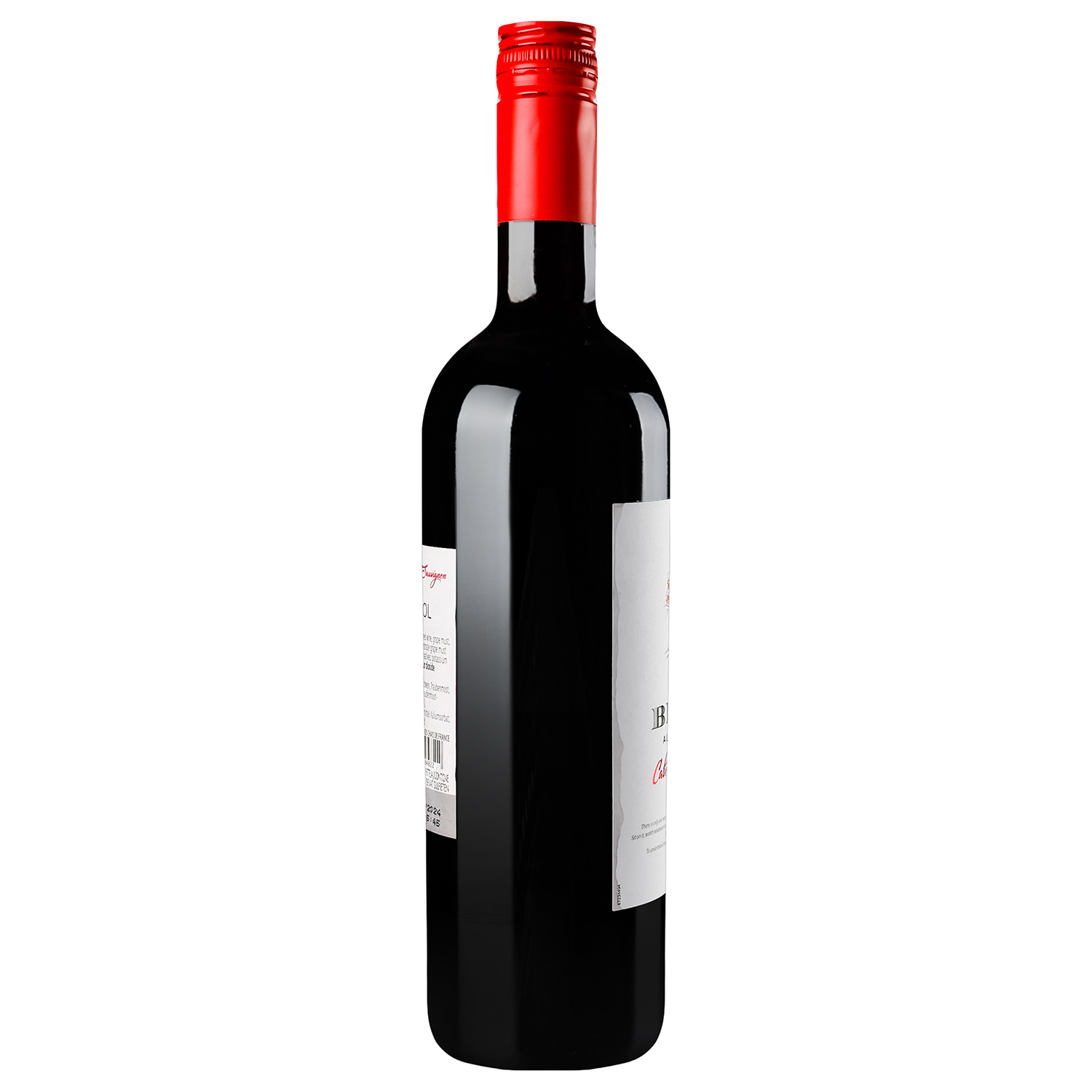 Вино безалкогольное The Benches Grands Chais de France Cabernet Sauvignon, красное, 0%, 0,75 л - фото 3