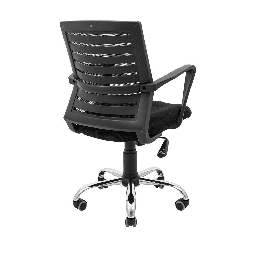Кресло офисное Richman Флеш Ю Хром М-1 Tilt сетка черный (RCM-1123) - фото 4
