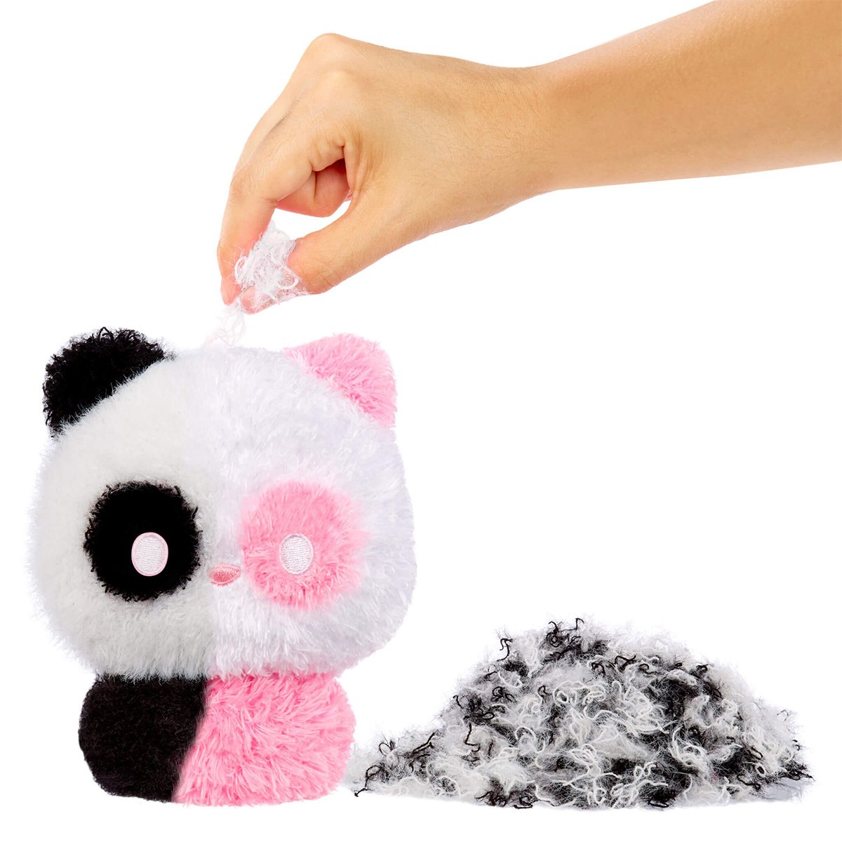 Мягкая игрушка-антистресс Fluffie Stuffiez Пушистый сюрприз Панда (593447-5) - фото 6