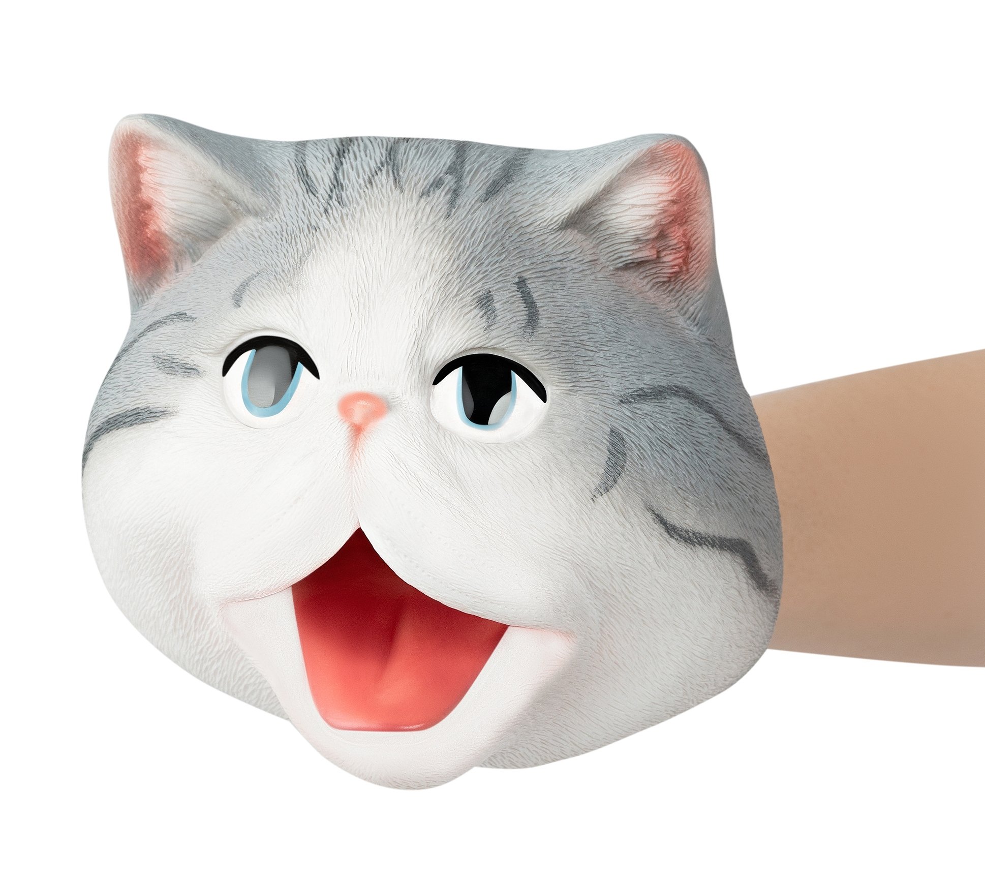 Іграшка-рукавичка Same Toy Кіт, сірий (X336UT) - фото 3