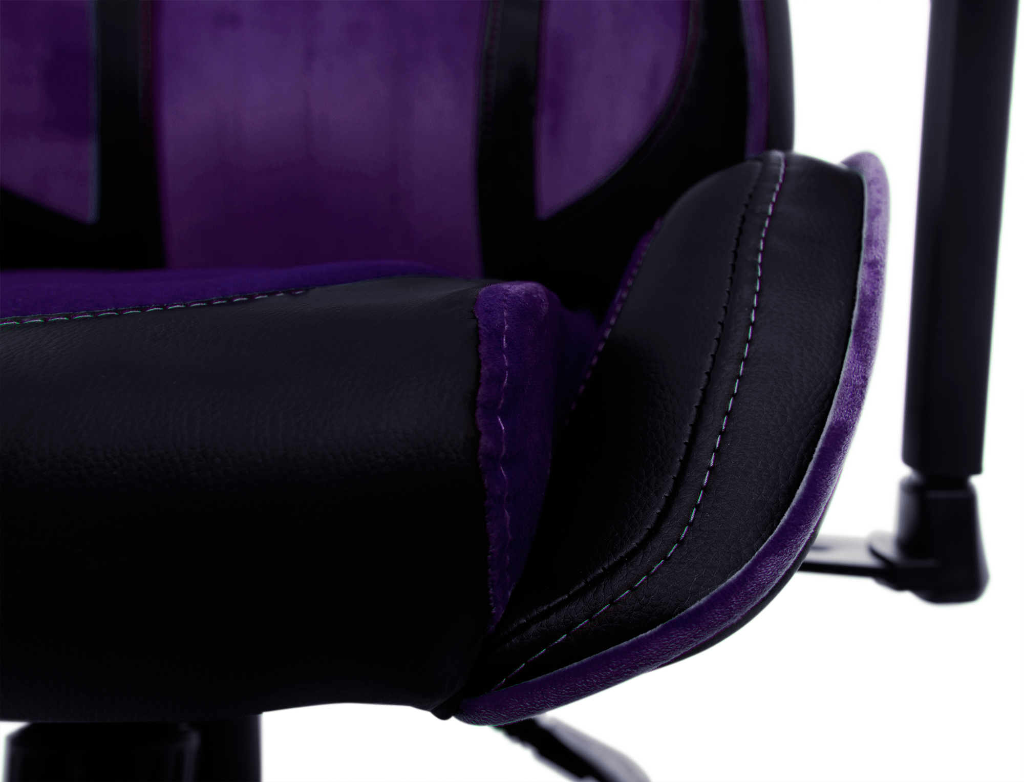 Геймерське крісло GT Racer чорне з фіолетовим (X-2645 Black/Violet) - фото 10