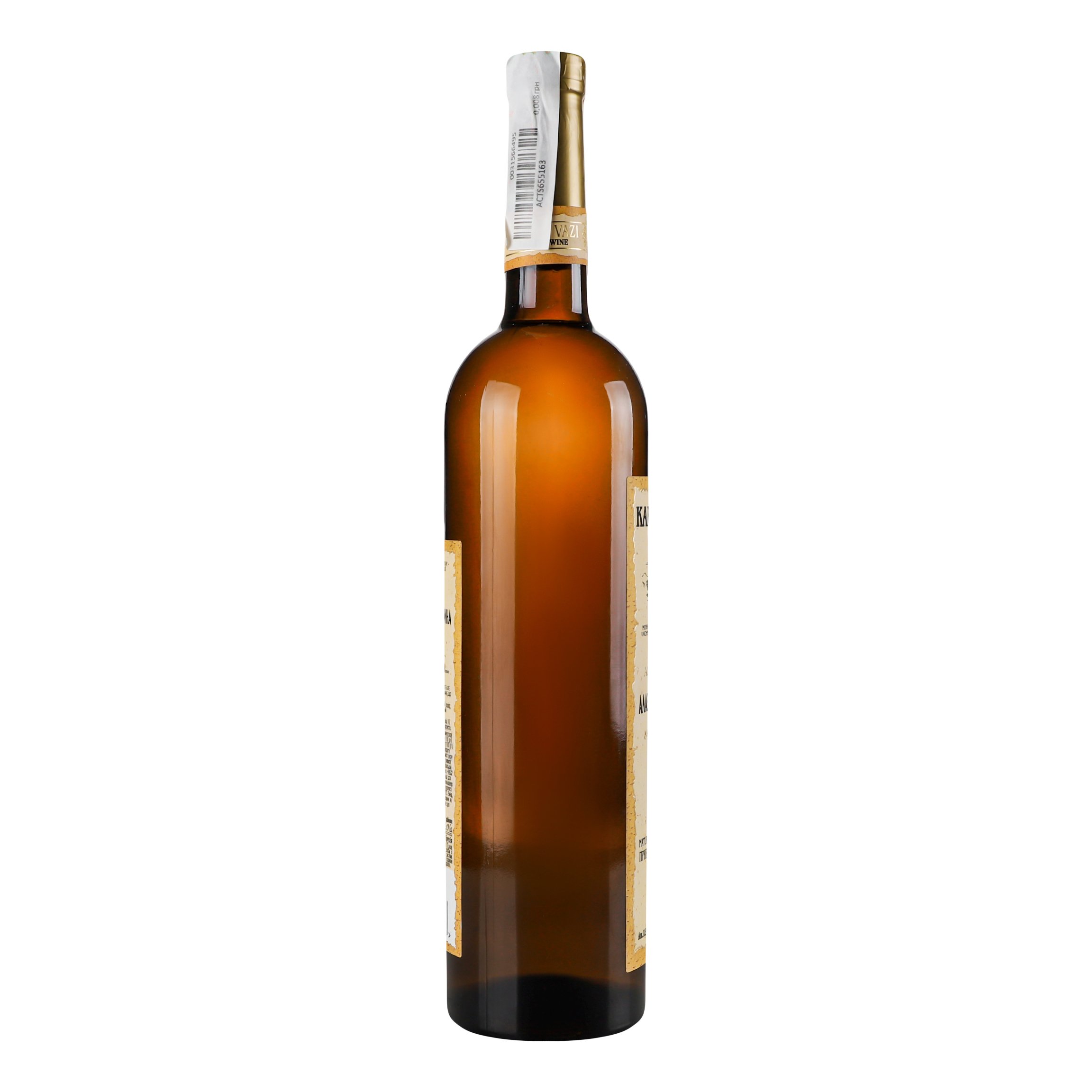 Вино Kartuli Vazi Алазанская Долина, белое, полусладкое, 12,5%, 0,75 л - фото 3