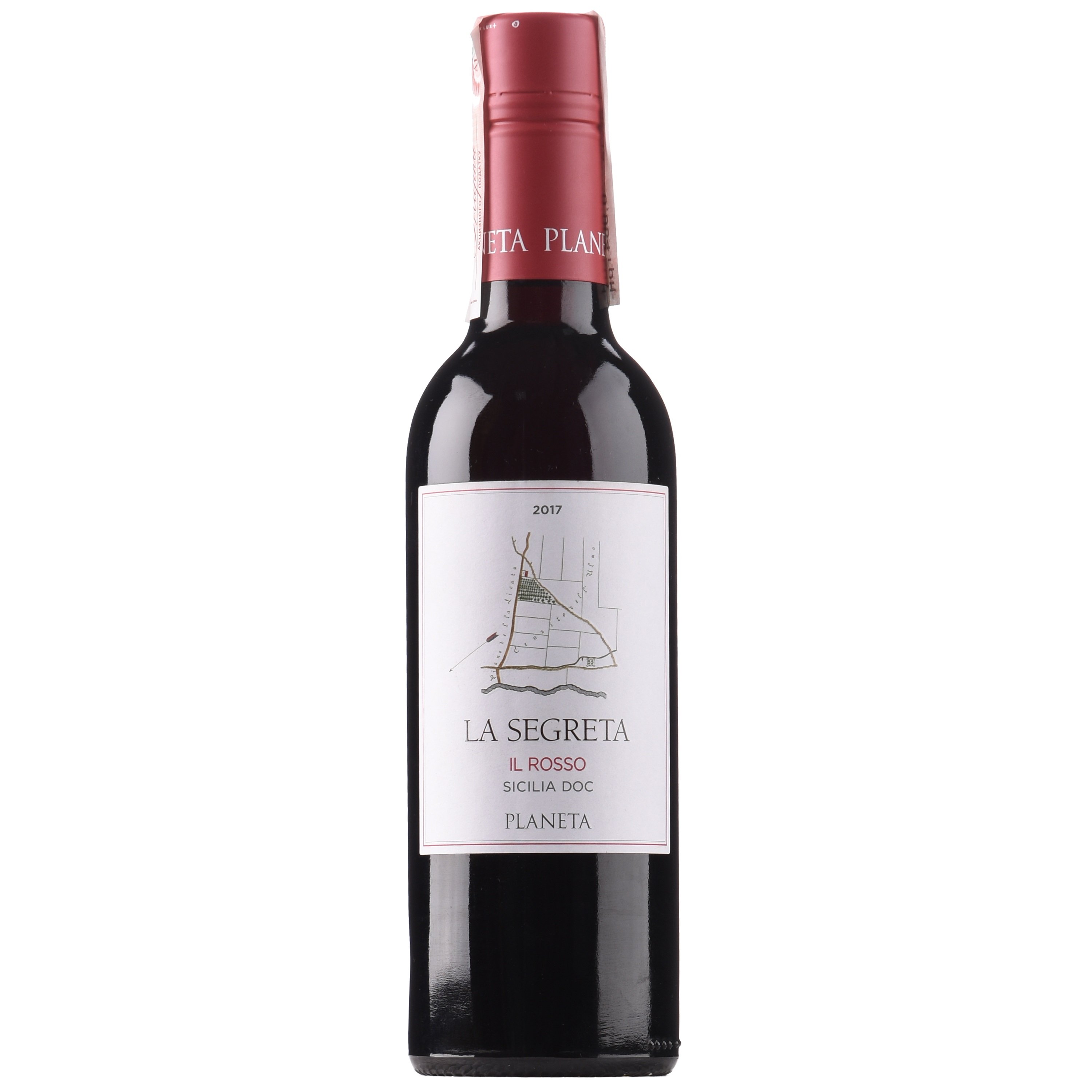 Вино Planeta La Segreta Il Rosso, червоне, сухе, 0,375 л (26860) - фото 1