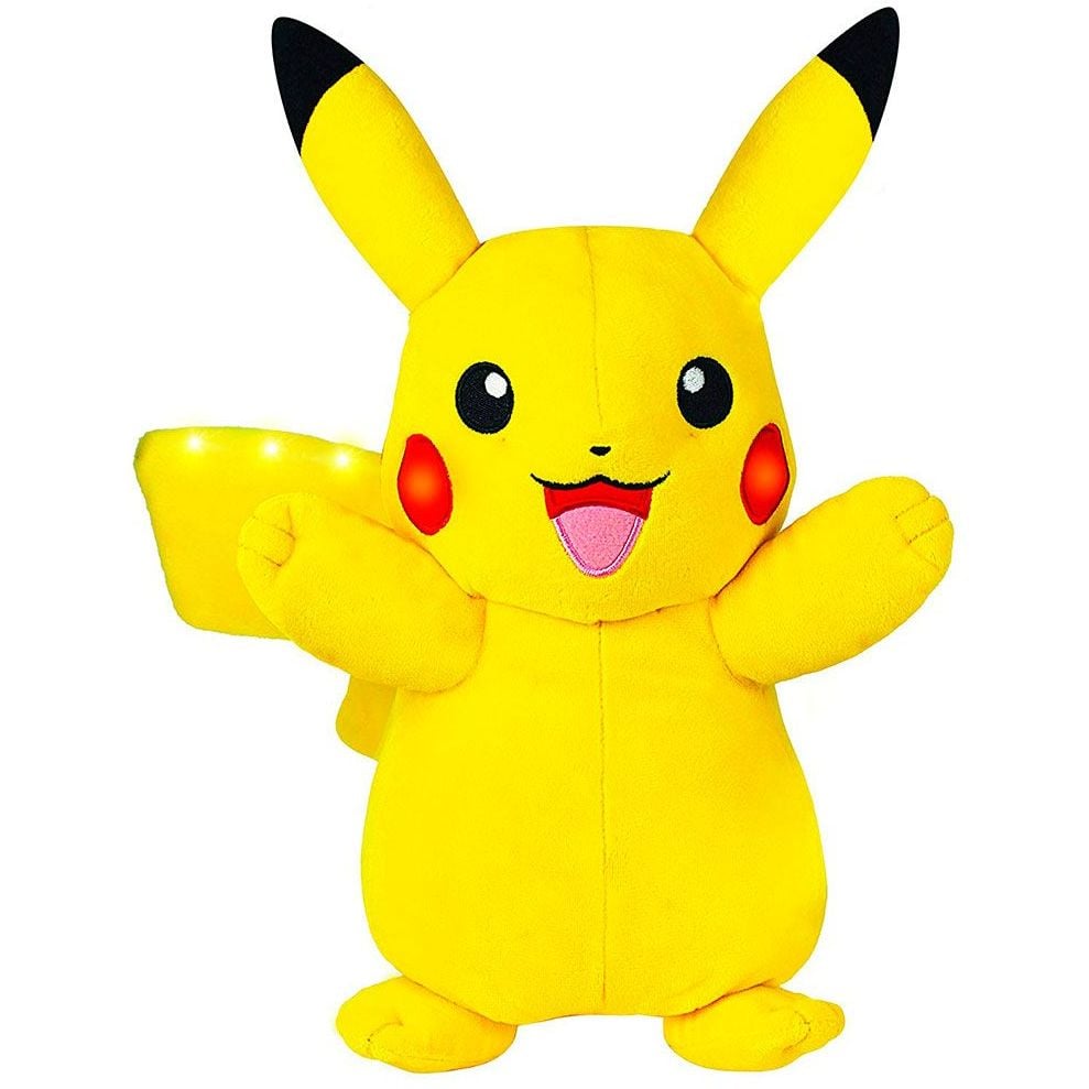 Інтерактивна музична іграшка Pokemon Пікачу, зі світловими та звуковими ефектами, 25 см (97834) - фото 1