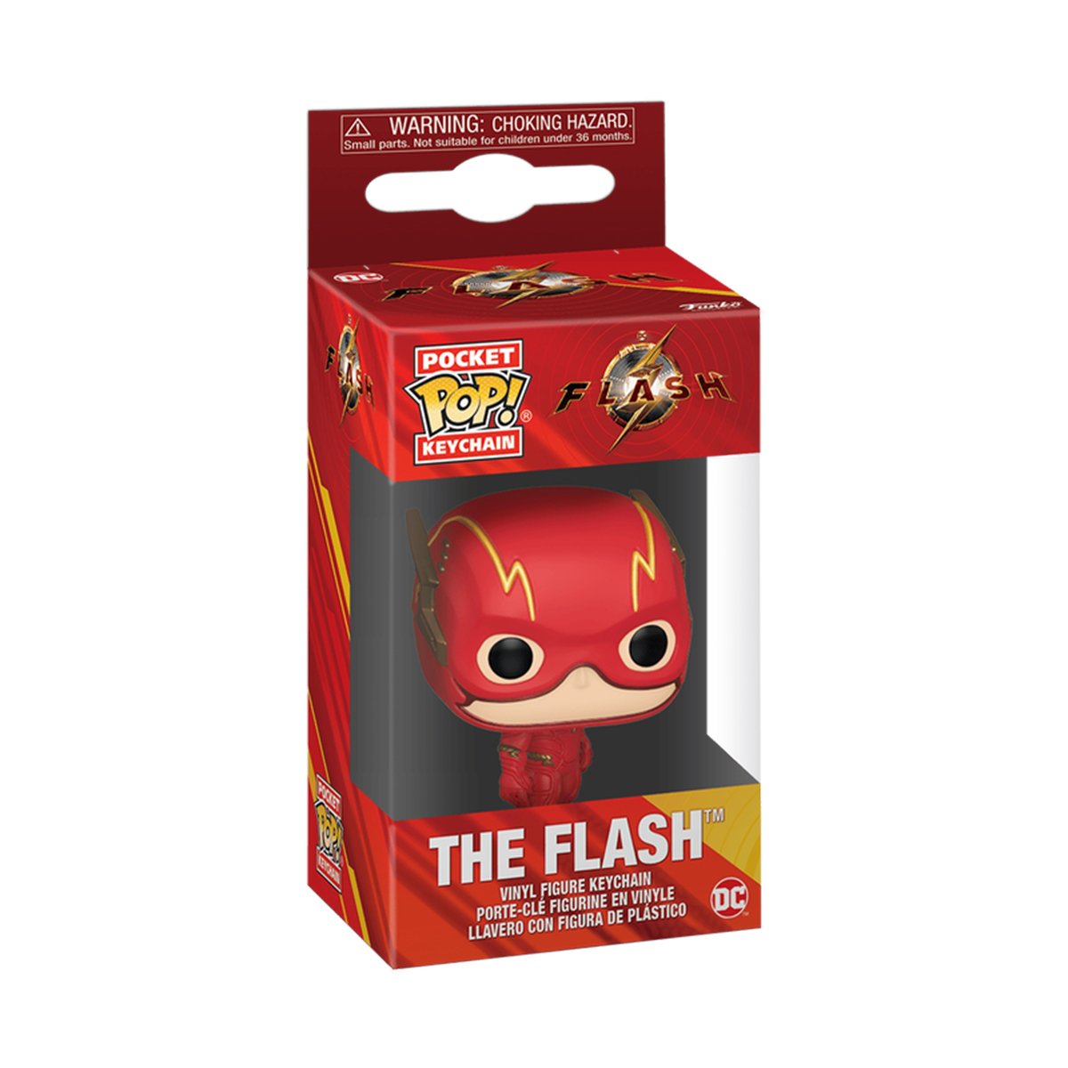Игровая фигурка Funko Pop DC Comics The Flash, с клипсой (65589) - фото 3