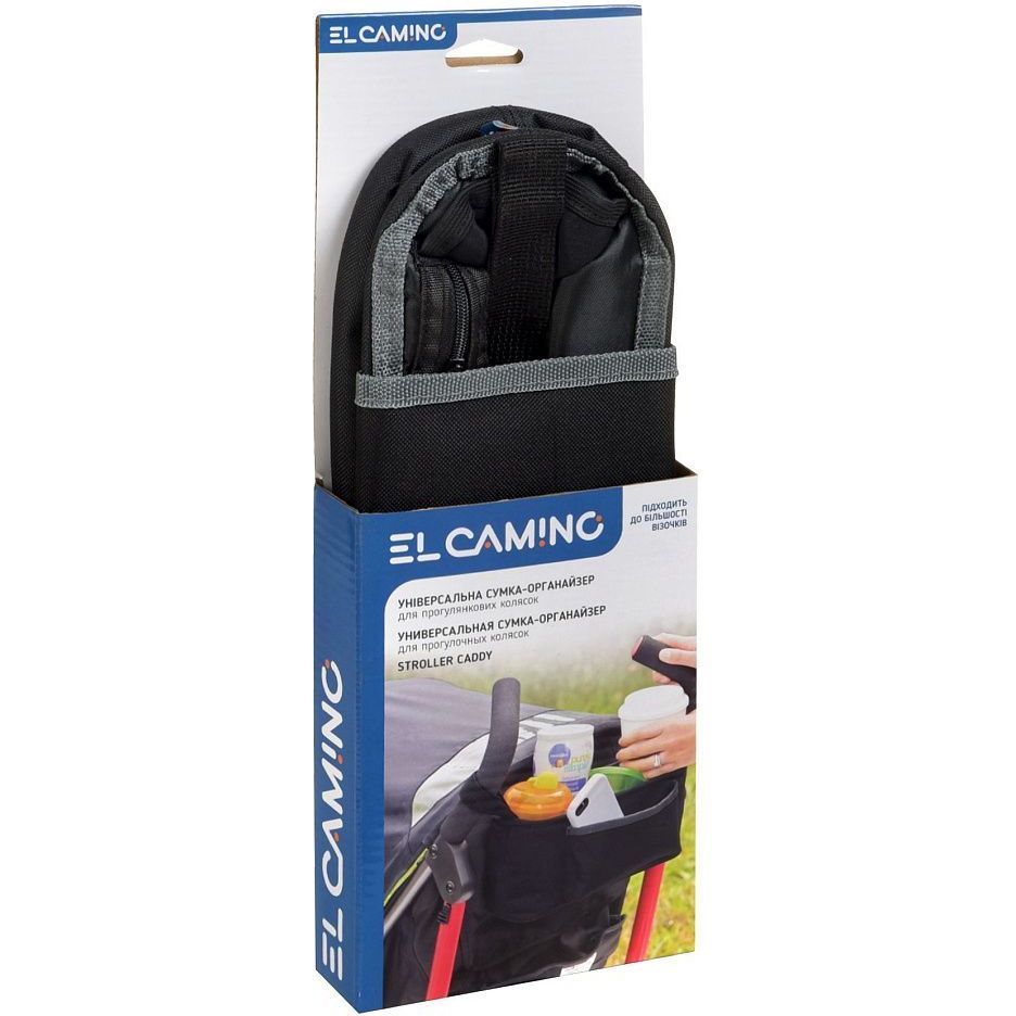 Сумка-органайзер El Camino ME 1063 чорна (26126) - фото 5