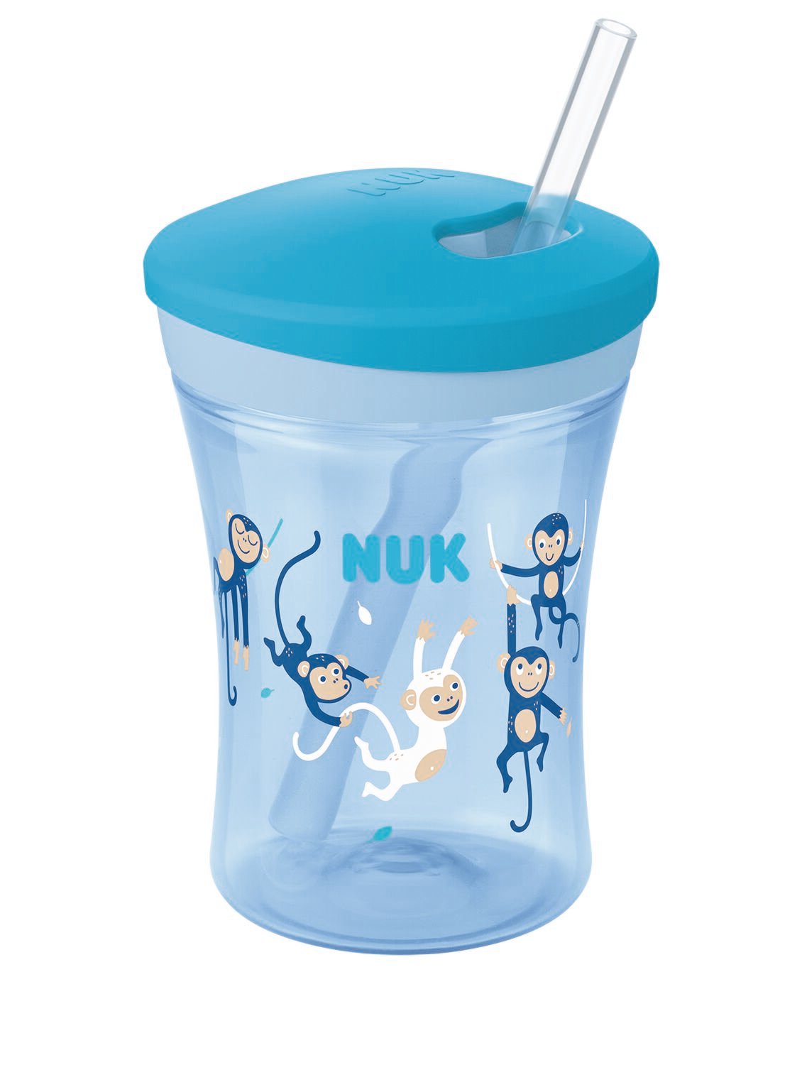 Поїльник Nuk Evolution Action Cup, 230 мл, синій (3952382) - фото 1