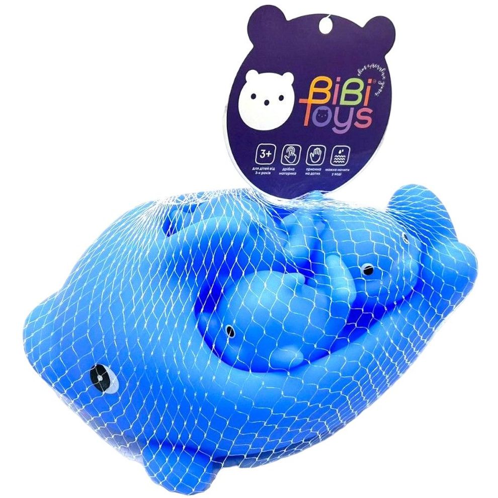 Набор игрушек для купания Bibi Toys Кит 4 шт. (760899BT) - фото 3