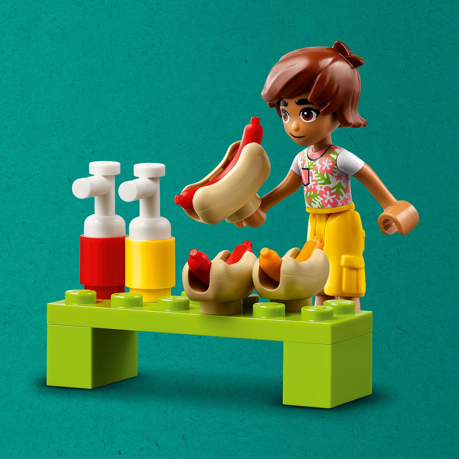 Конструктор LEGO Friends Вантажівка із хот-доґами 100 деталі (42633) - фото 5