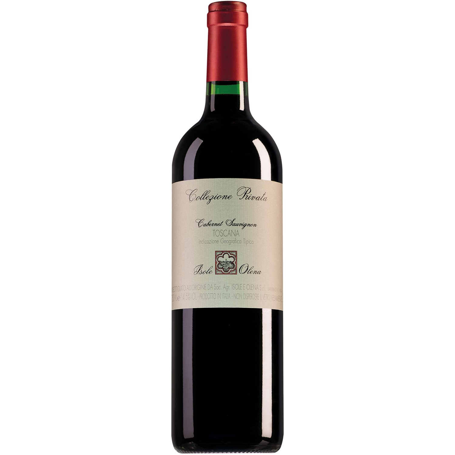 Вино Isole e Olena Cabernet Sauvignon Toscana 2018, червоне, сухе, 0,75 л - фото 1