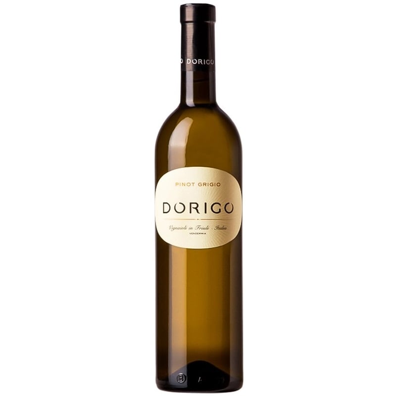 Вино Dorigo Pinot Grigio, біле, сухе, 13%, 0,75 л (4491) - фото 1