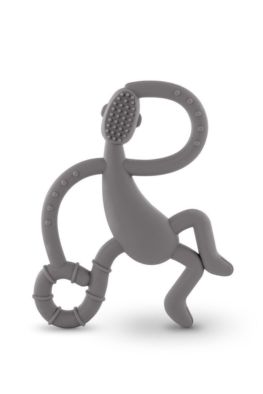 Іграшка-прорізувач Matchstick Monkey Танцююча Мавпочка, 14 см, сіра (MM-DMT-001) - фото 2