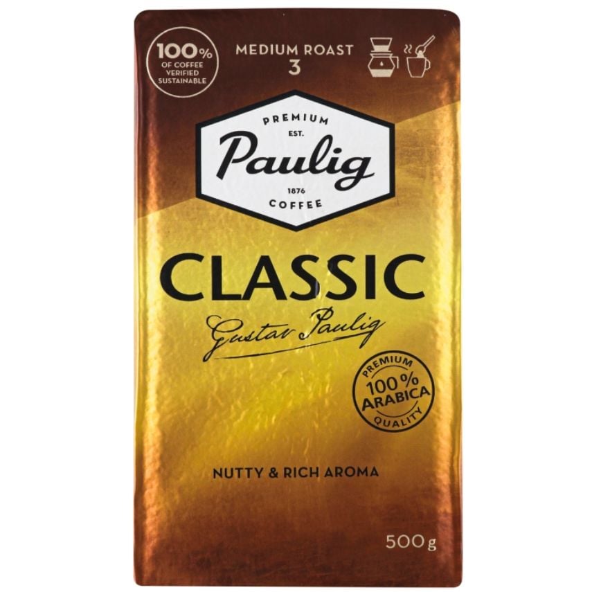 Кава мелена Paulig Classic 500 г (593747) - фото 1