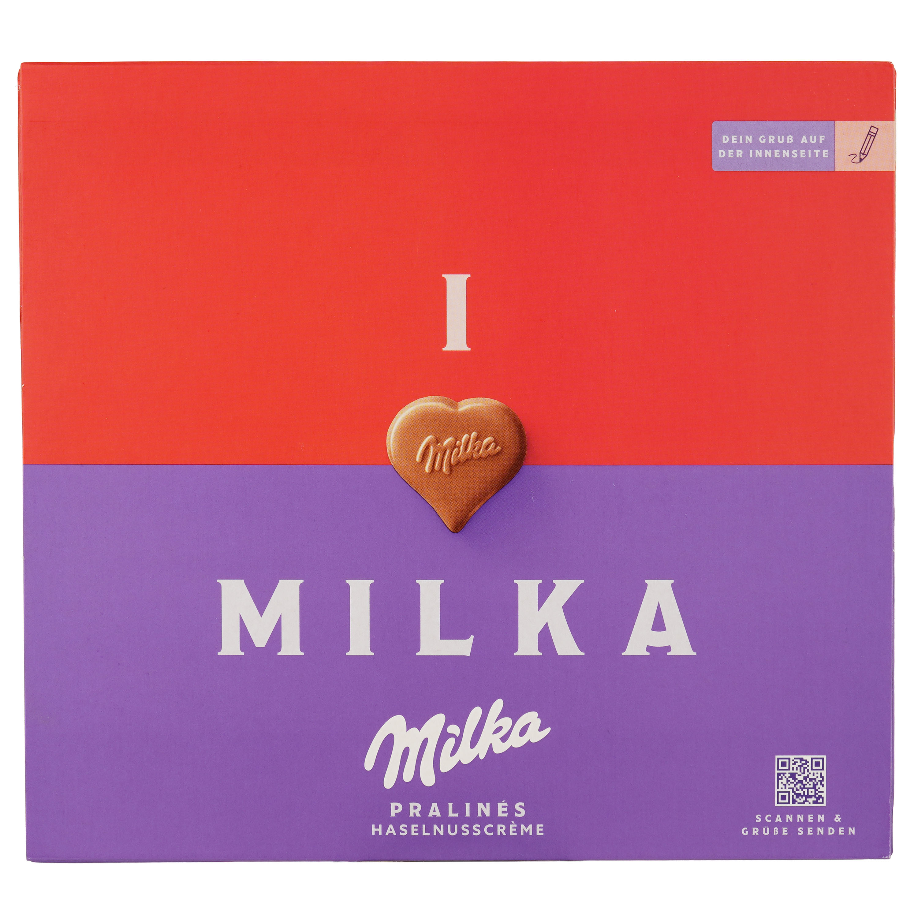 Конфеты Milka из молочного шоколада, с ореховой начинкой, 110 г (832865) - фото 1