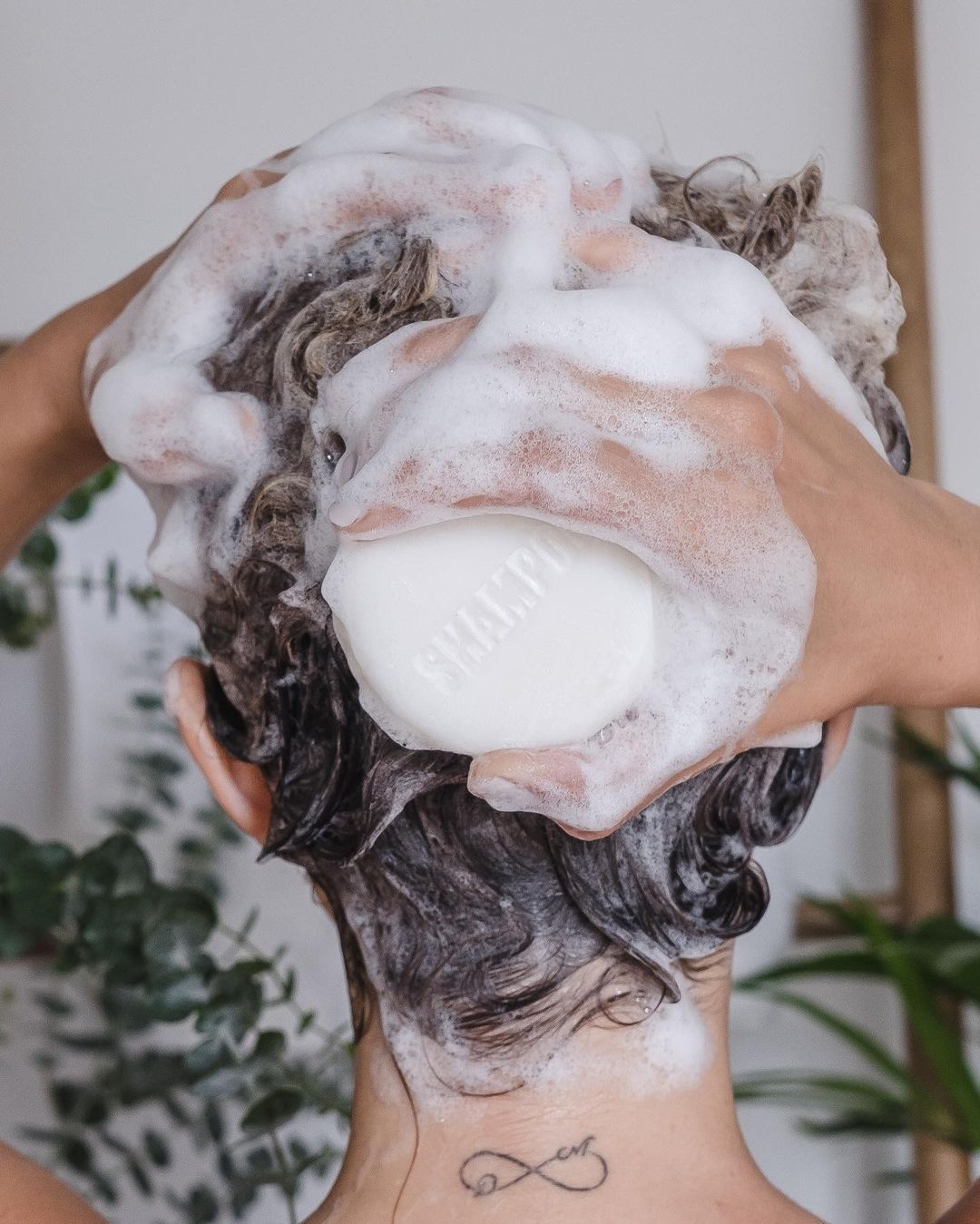Твердий шампунь Nature Box для живлення волосся, з аргановою олією холодного віджиму, 85 г - фото 10