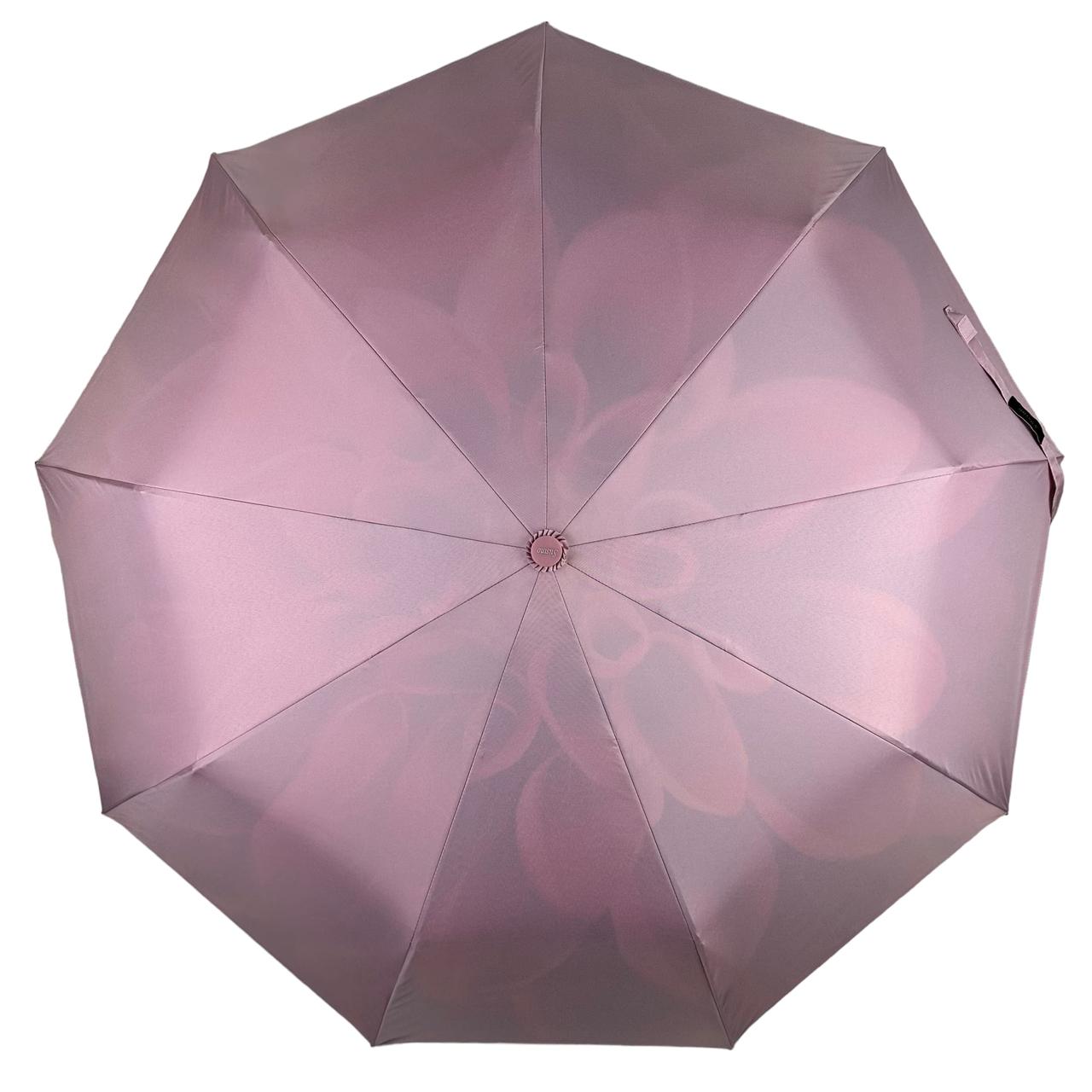 Женский складной зонтик полуавтомат Susino 98 см пудровый - фото 4