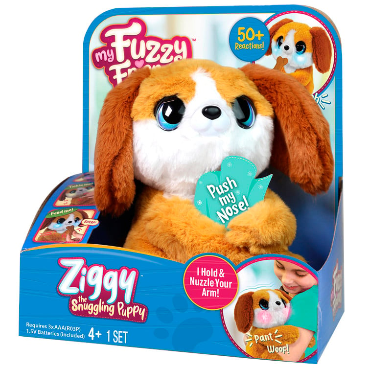 Интерактивная игрушка My Fuzzy Friends - Ziggy the Snuggling Puppy (18632) - фото 1