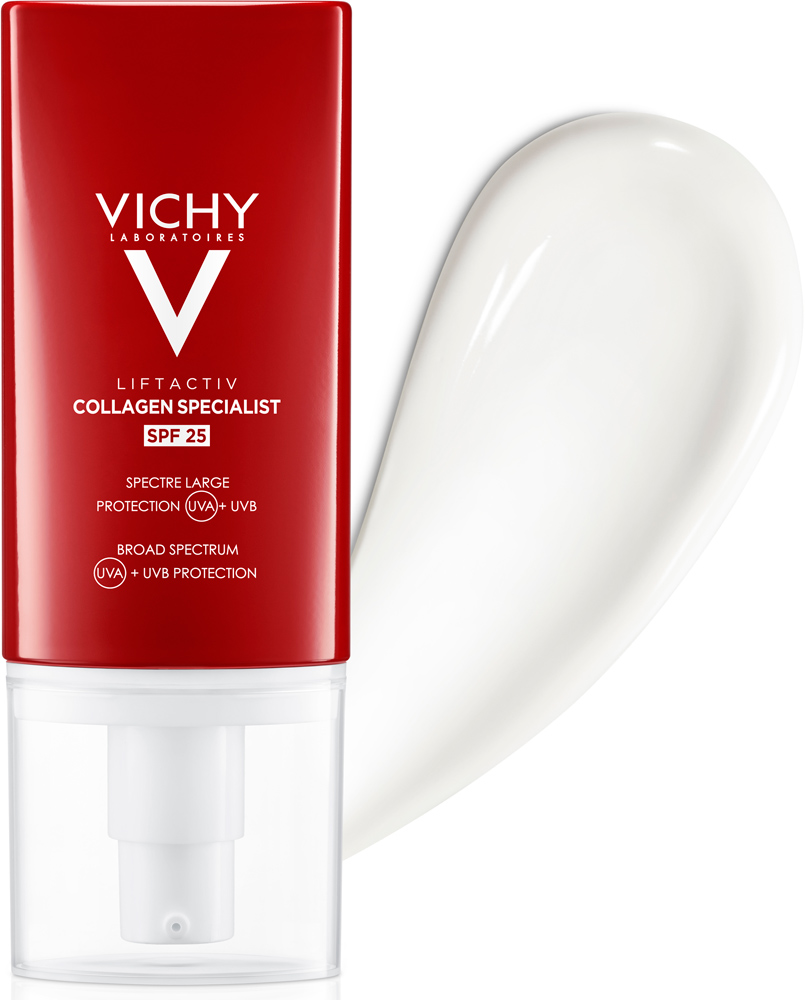 Антивозрастной крем-уход для коррекции морщин и контура лица Vichy LiftActiv Collagen Specialist SPF25, 50 мл - фото 4