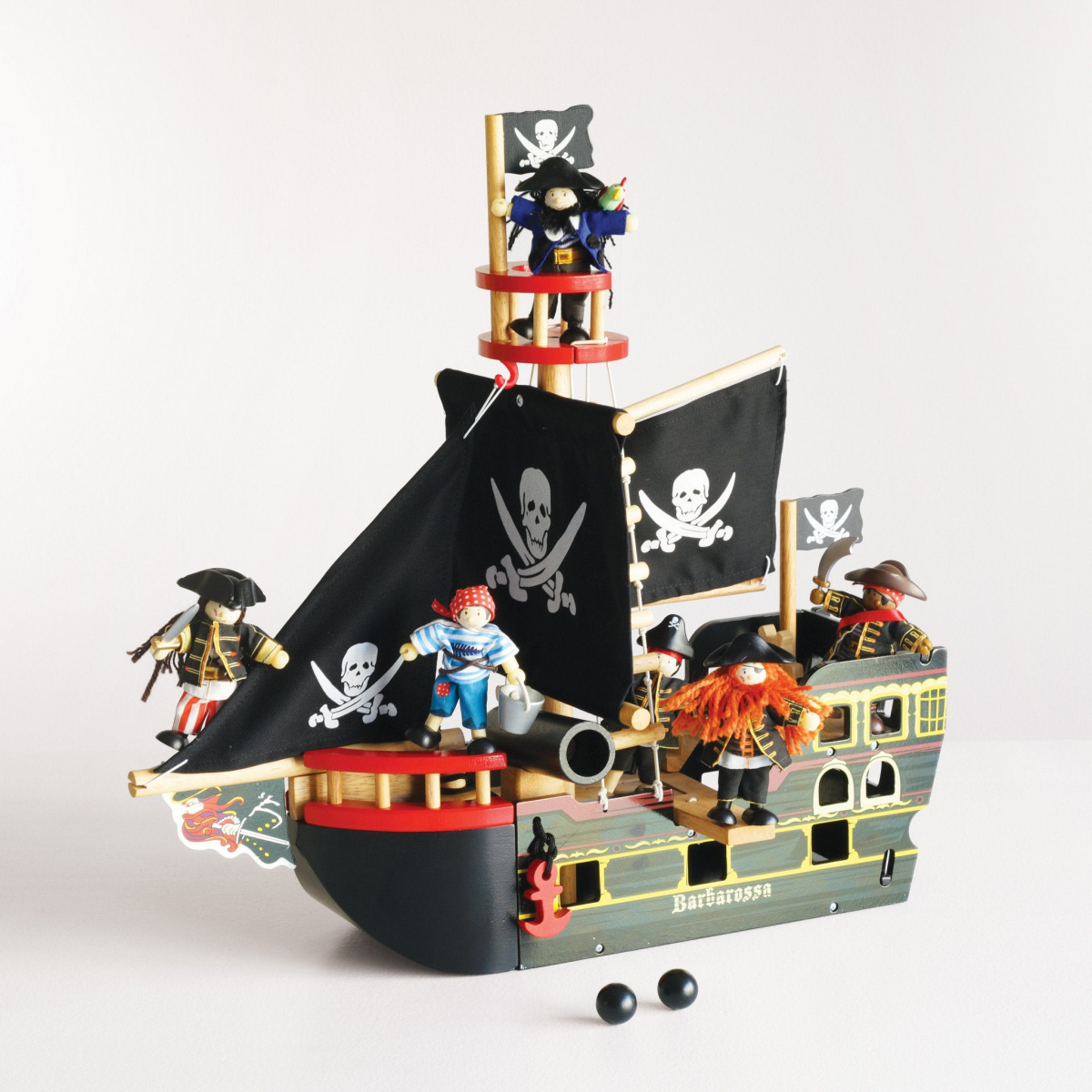 Игровой набор Le Toy Van Пиратский корабль Барбаросса (TV246) - фото 5