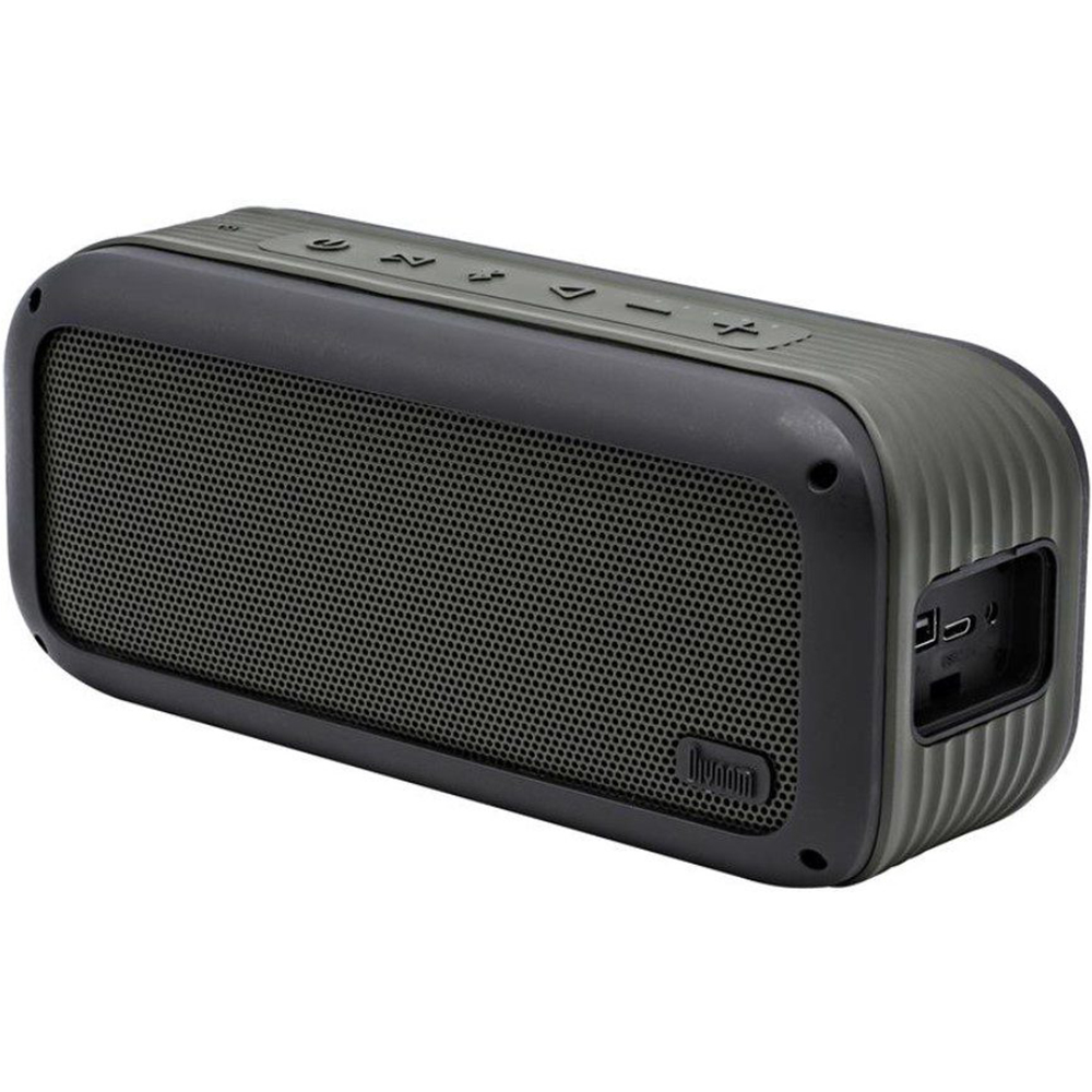 Портативная Bluetooth колонка Divoom Voombox Rock 30W Black-Green - фото 1