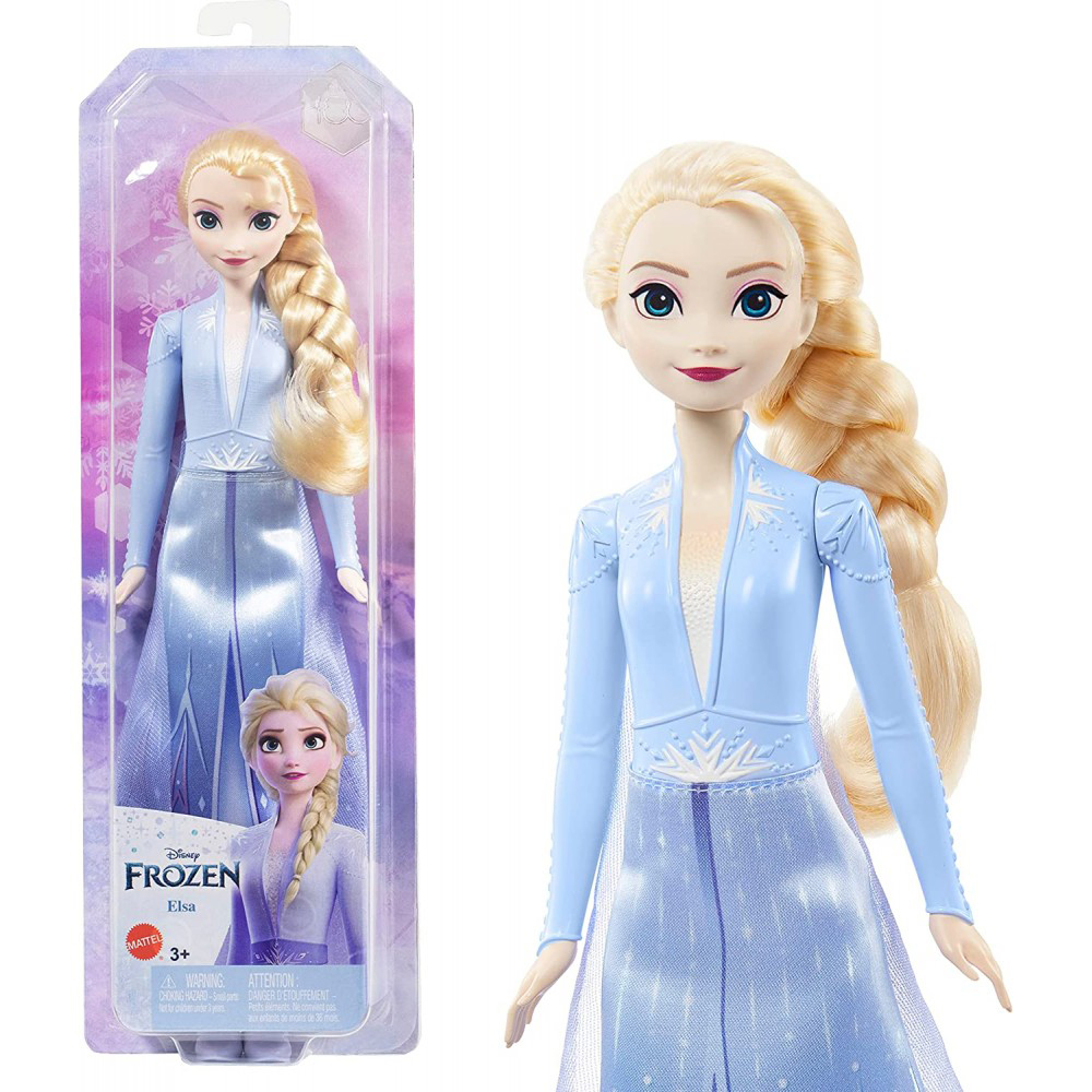 Кукла-принцесса Disney Frozen Эльза, в образе путешественницы, 29,5 см (HLW48) - фото 5