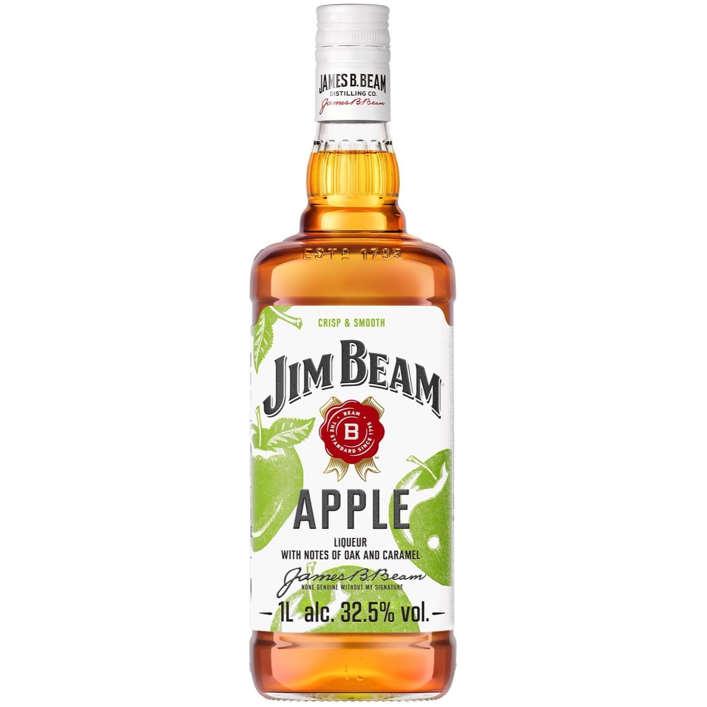 Віскі Jim Beam Apple 32.5% 0.7 л (874145) - фото 1
