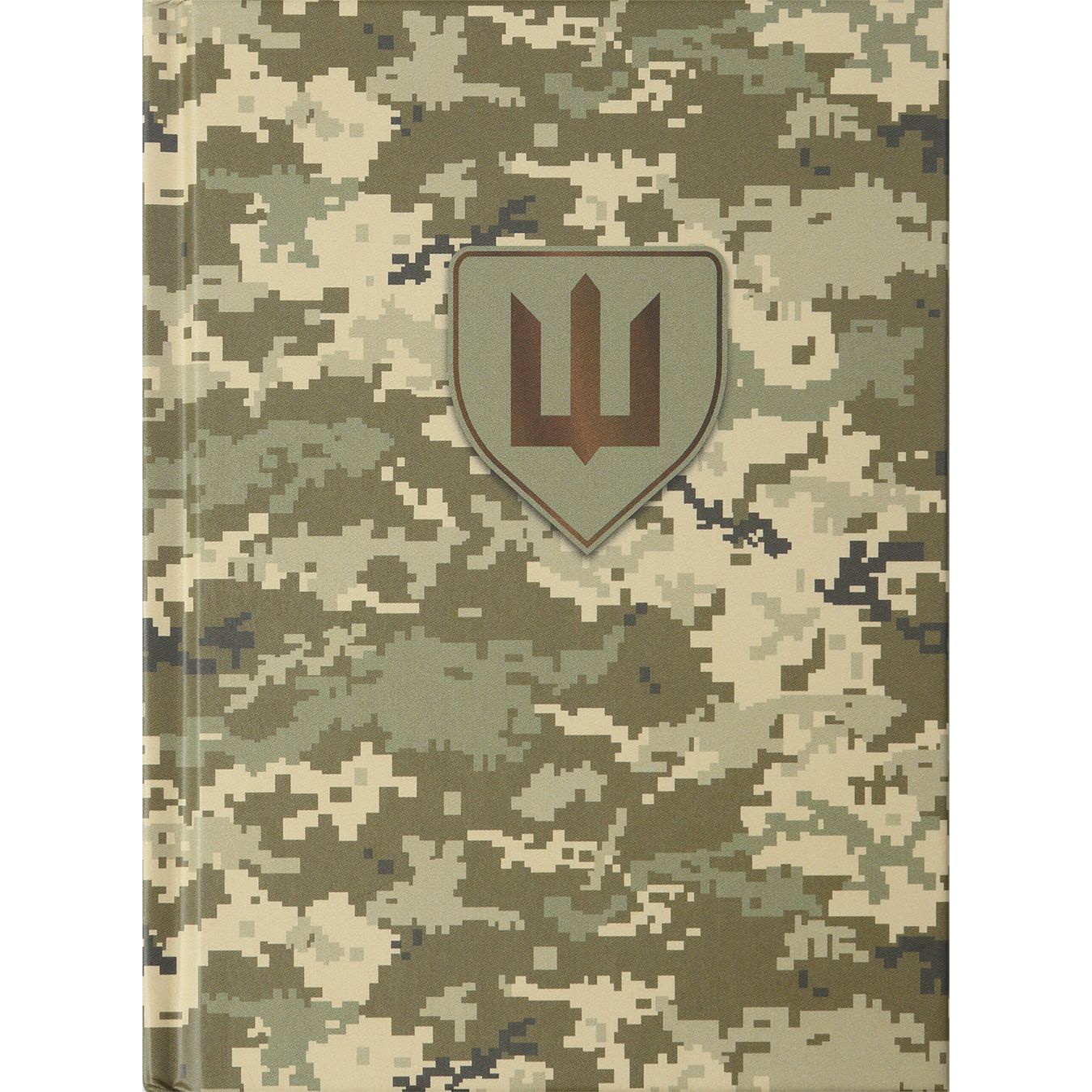 Книга записная Buromax Armed Forces в клеточку А6 темно-зеленая 64 листов (BM.24614103-16) - фото 1