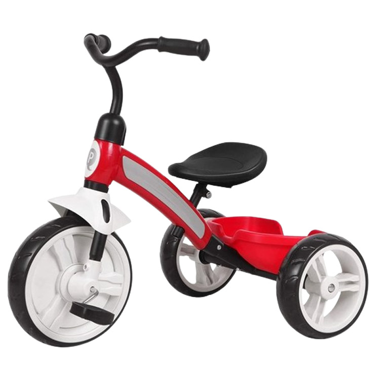 Дитячий триколісний велосипед Qplay Elite, червоний ((T180-2Red) - фото 1