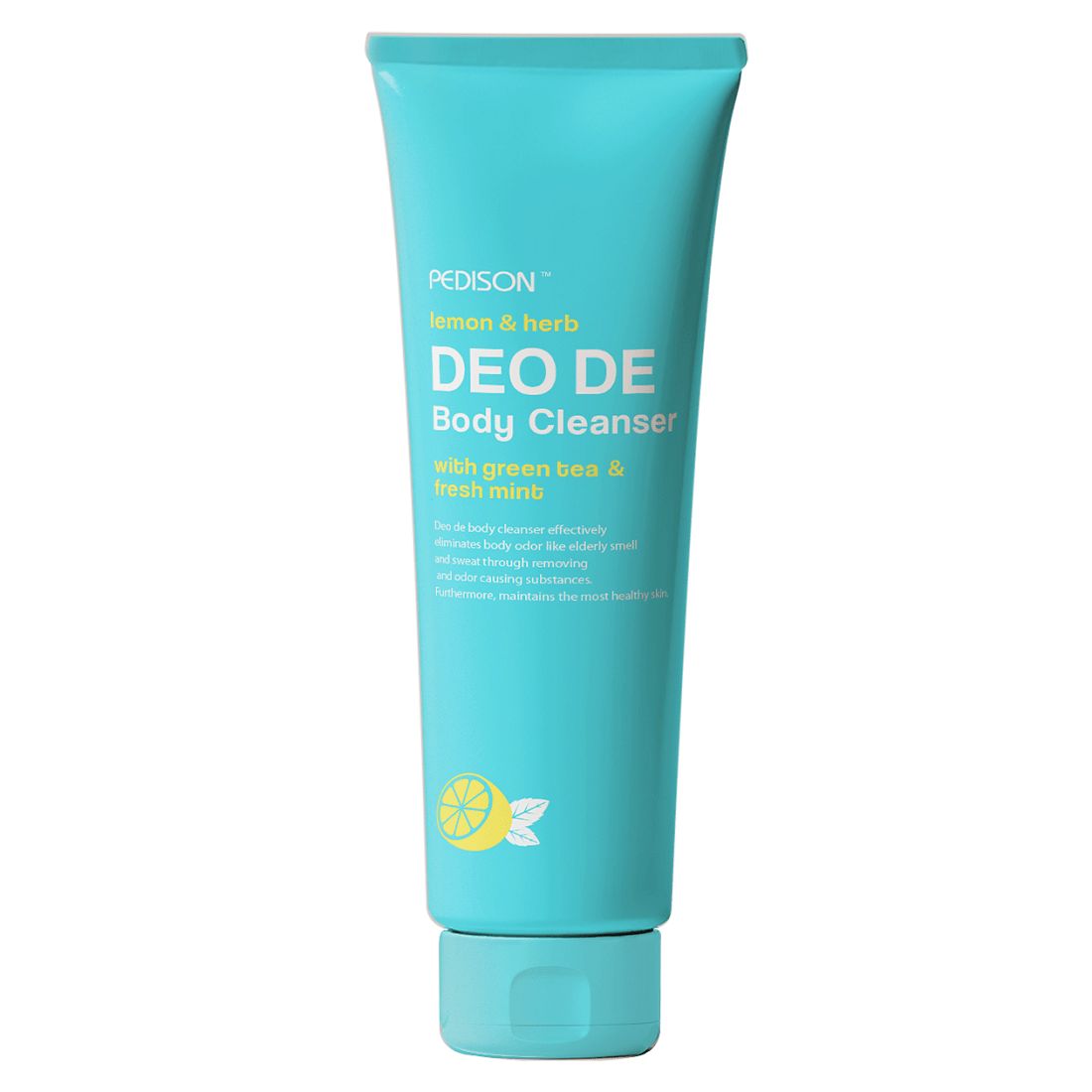 Гель для душу Pedison Deo De Body Cleanser Лимон та м'ята, 100 мл - фото 1