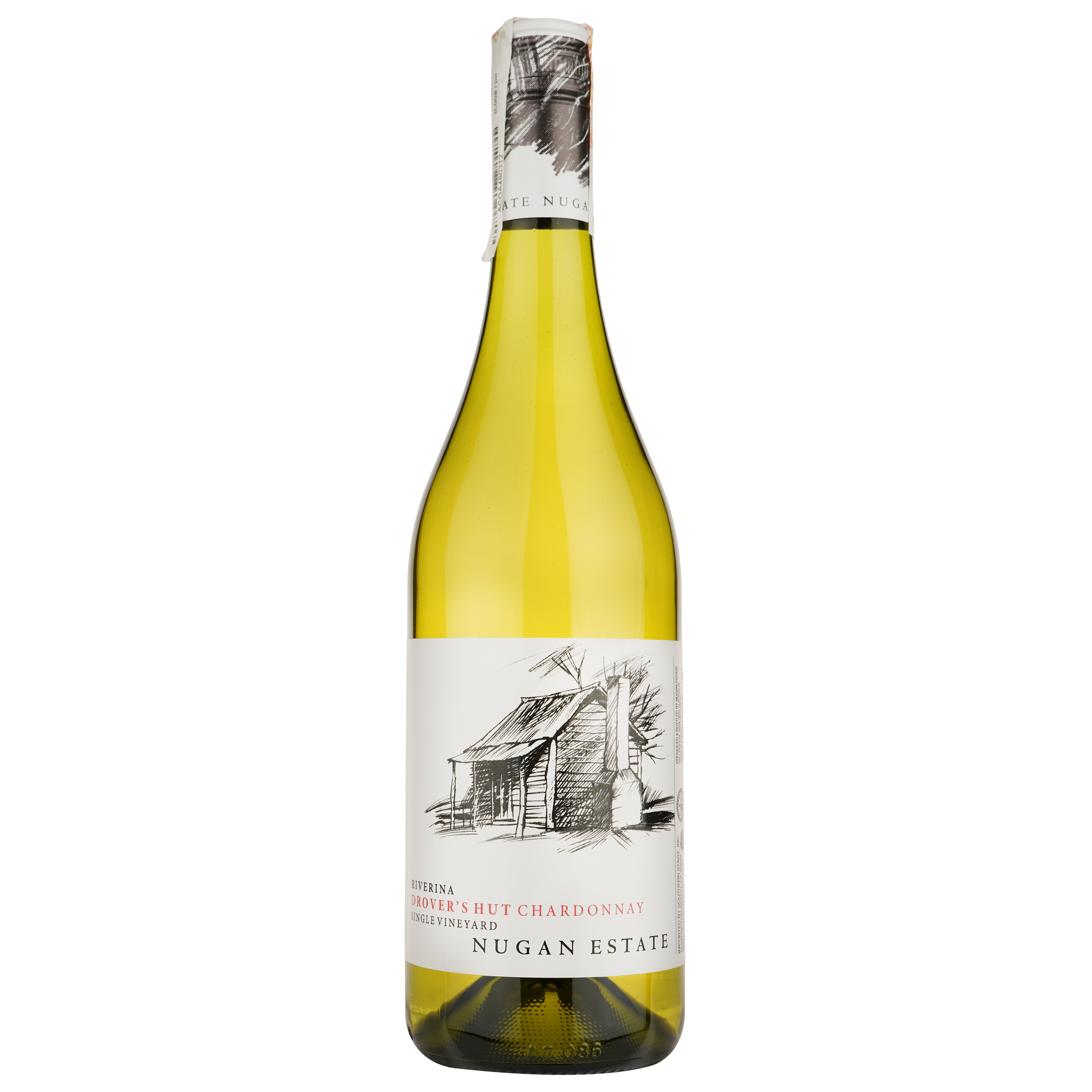 Вино Nugan Estate Chardonnay Drover's Hut, белое, сухое, 0,75 л - фото 1