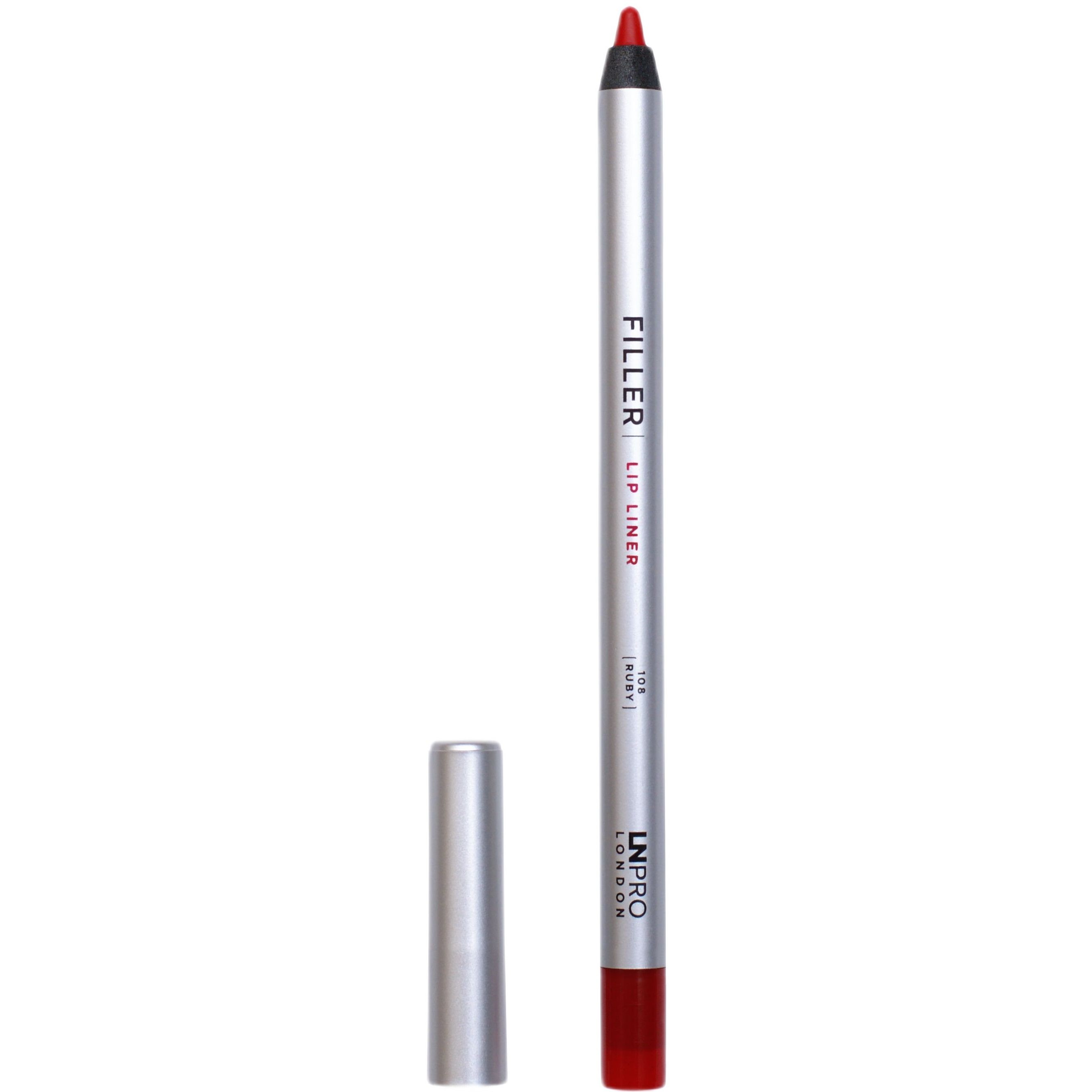 Стійкий гелевий олівець для губ LN Pro Filler Lip Liner відтінок 108, 1.7 г - фото 1