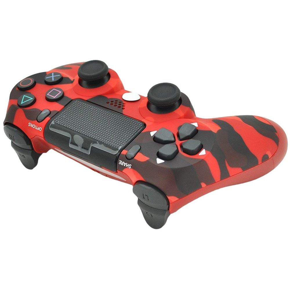 Геймпад джойстик Voltronic DualShock 4 Wireless DoubleShock PS4 haki-red (62187) - фото 4