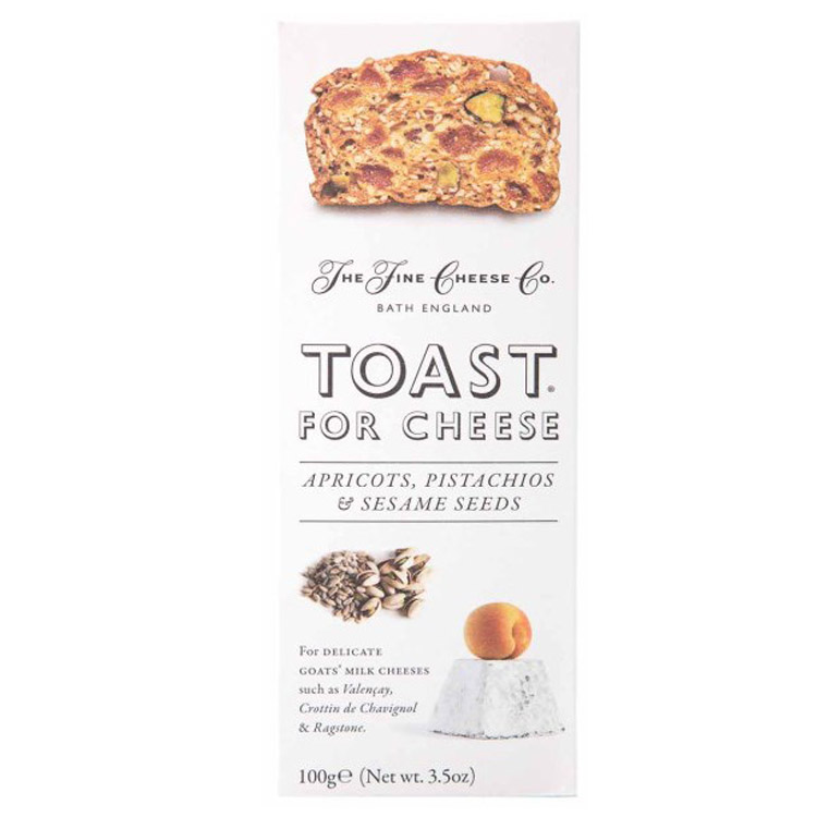 Хлібці Toast for Cheese з абрикосом, фісташками та соняшниковим насінням 100 г - фото 1