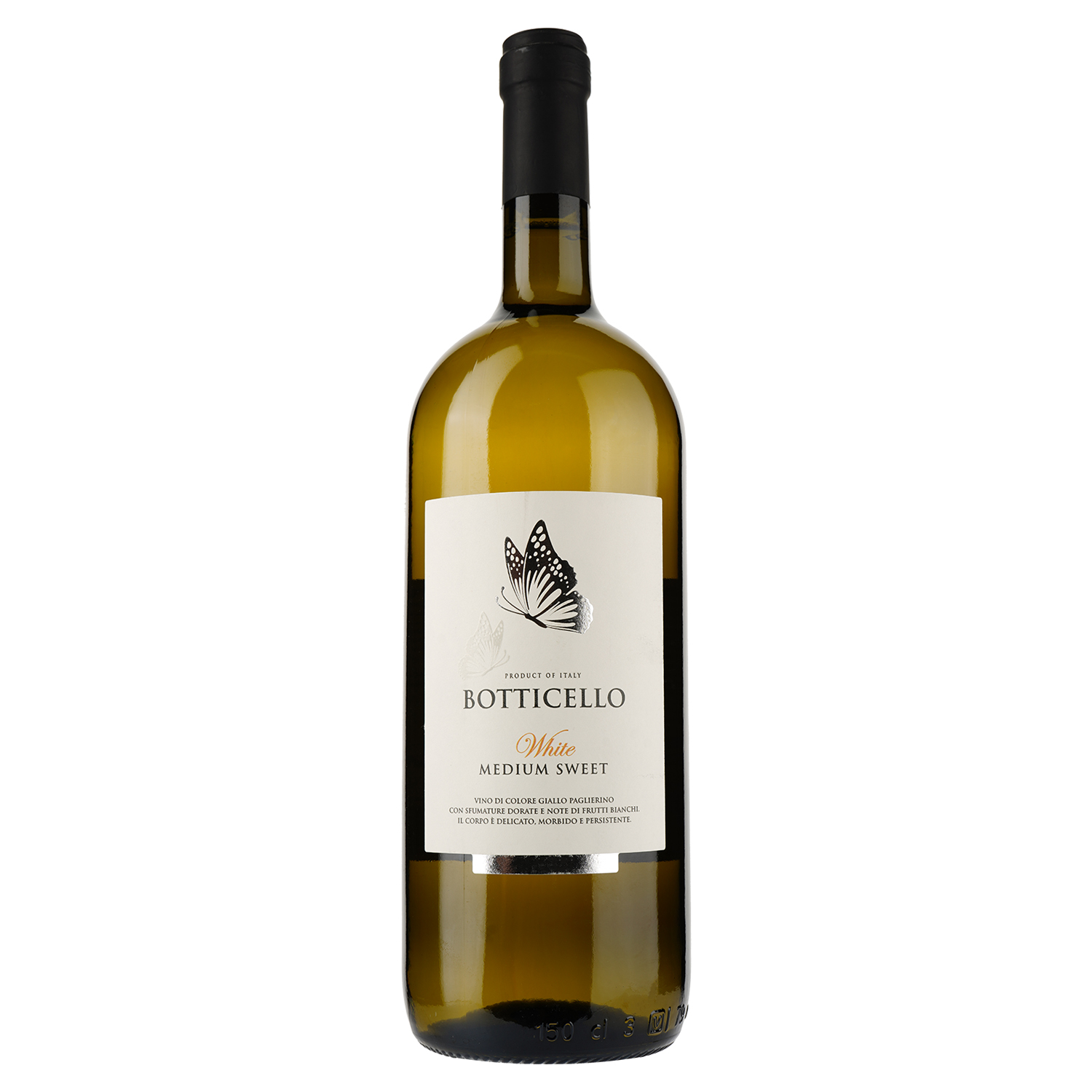 Вино Botticello, біле, напівсолодке, 1,5 л (886445) - фото 1