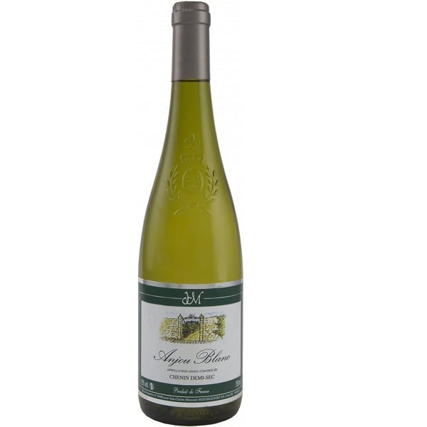 Вино Domaine des Deux Vallees Anjou Blanc Chenin Demi Sec, біле, полусухе, 12%, 0,75 л - фото 1