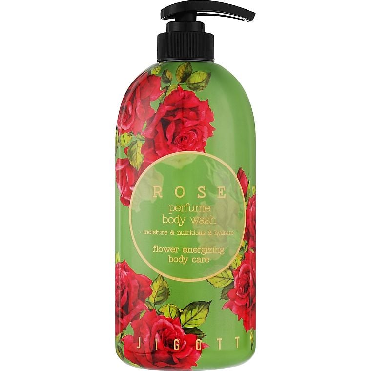 Гель для душу Jigott Троянда Rose Perfume Body Wash, 750 мл (282157) - фото 1