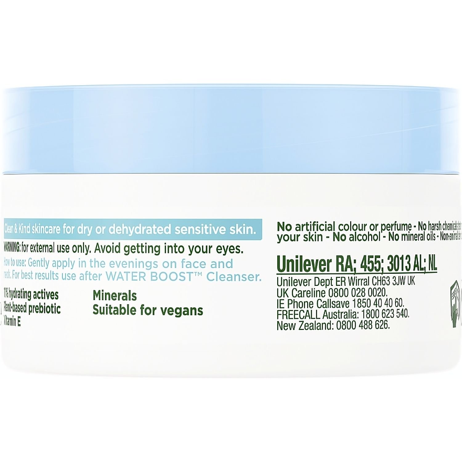 Восстанавливающий ночной крем Simple Water Boost Skin Quench Sleeing Cream, для сухой и чувствительной кожи, 50 мл - фото 2