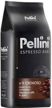 Кава Pellini Espresso Bar Cremoso у зернах, 1 кг - фото 1