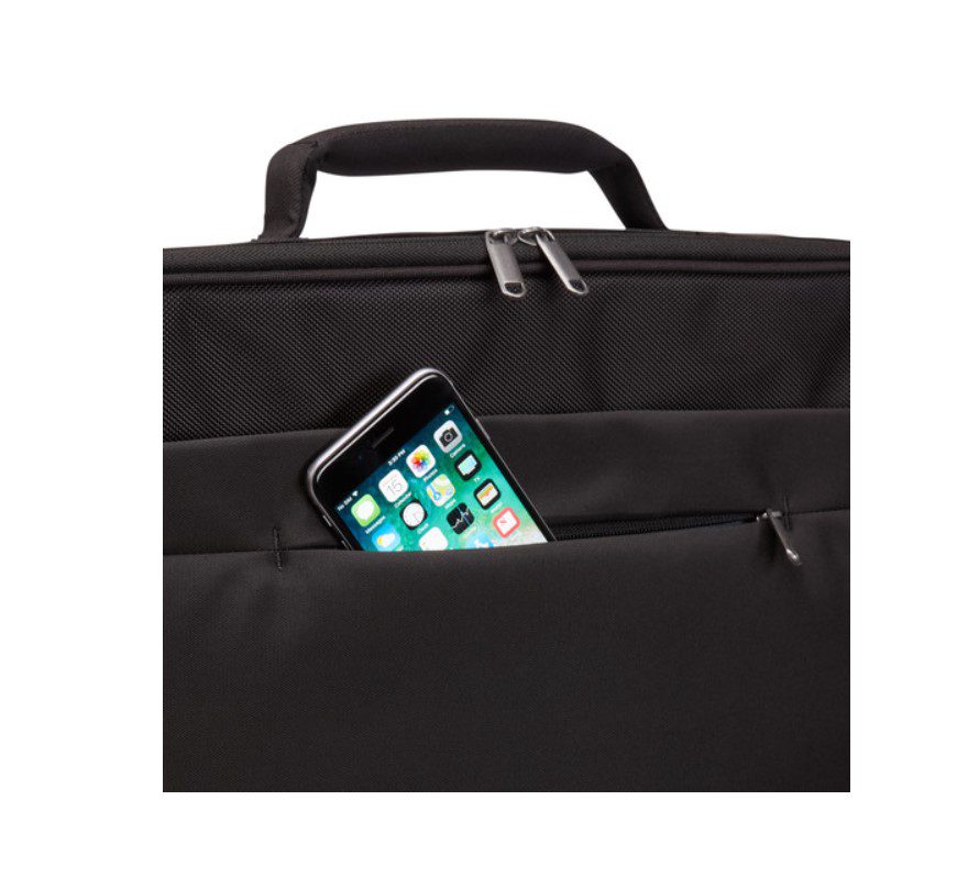 Сумка для ноутбука Case Logic Advantage Clamshell Bag117, 17.3 дюймів Black - фото 4