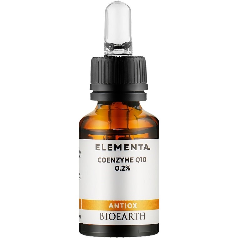 Концентрированный раствор Bioearth Elementa Antiox Coenzyme Q10 0,2% 15 мл - фото 1