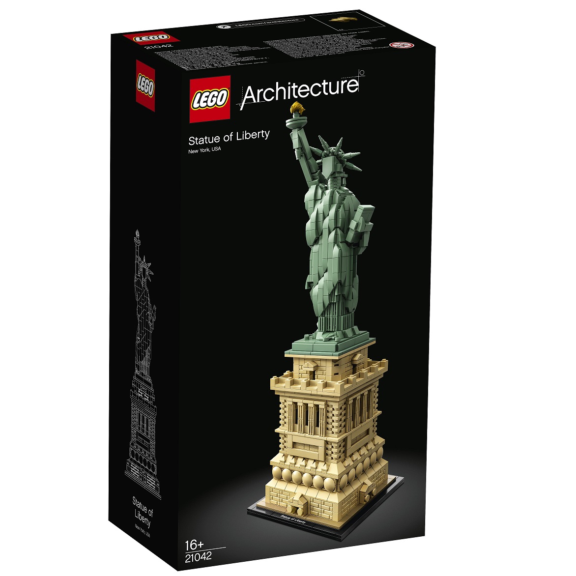 Конструктор LEGO Architecture Статуя Свободы, 1685 деталей (21042) - фото 1