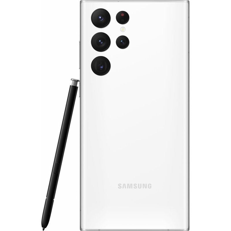 Смартфон Samsung Galaxy S22 Ultra 8/128 Gb Phantom White (S908B/DS) - фото 2