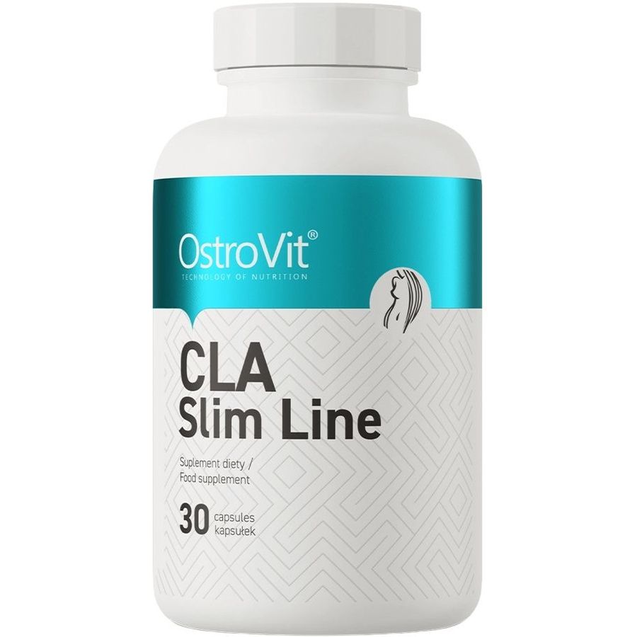 Жироспалювач OstroVit CLA Slim Line 30 капсул - фото 1