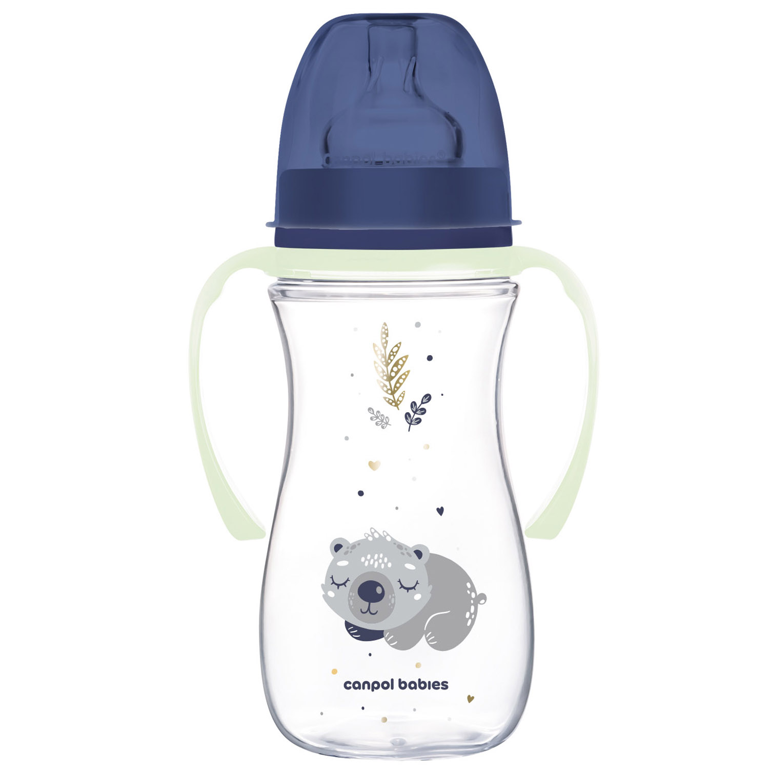 Бутылочка для кормления Canpol babies Easystart Sleepy Koala, антиколиковая, 300 мл, голубая (35/238_blu) - фото 1
